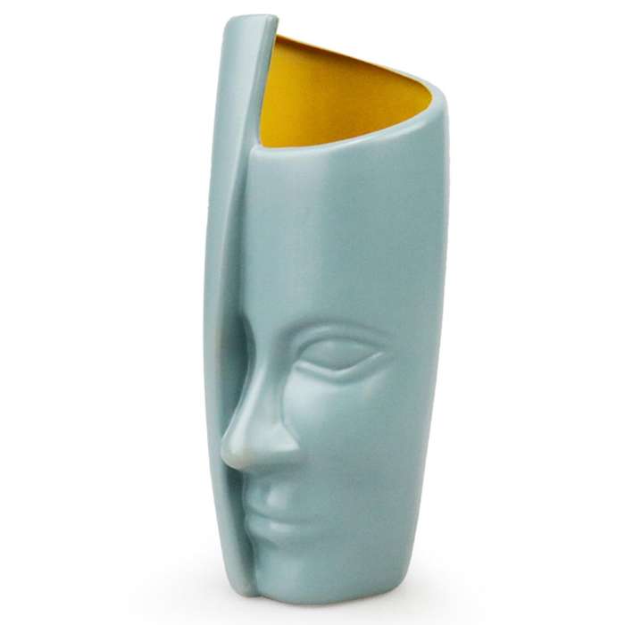 European Home Decor Plastic Vase Unbroken Wedding Flower(green)