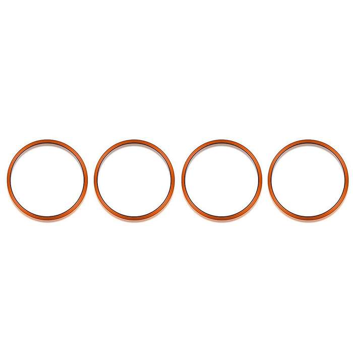 Air Conditioning A/c Outer Vent Rings Trim Decoration Cover (orange)