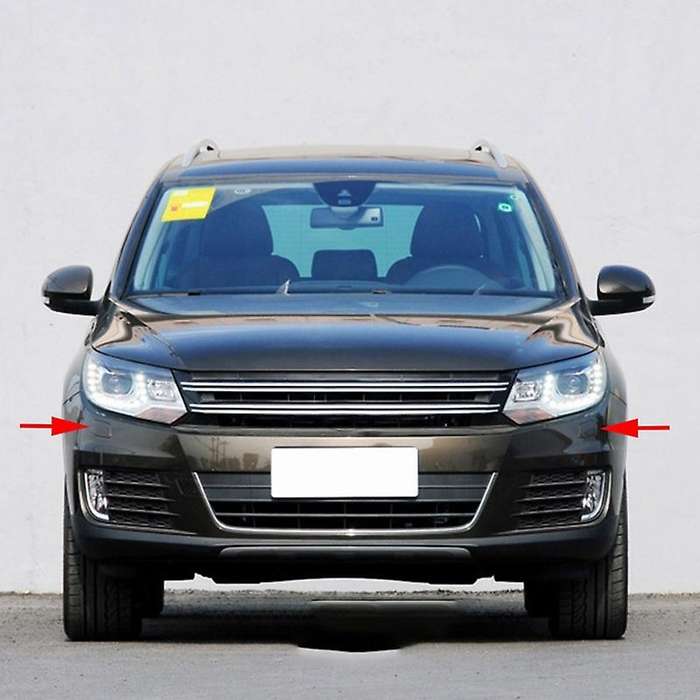 Car Front Bumper Headlight Water Spray Cover for Tiguan 2013-2017