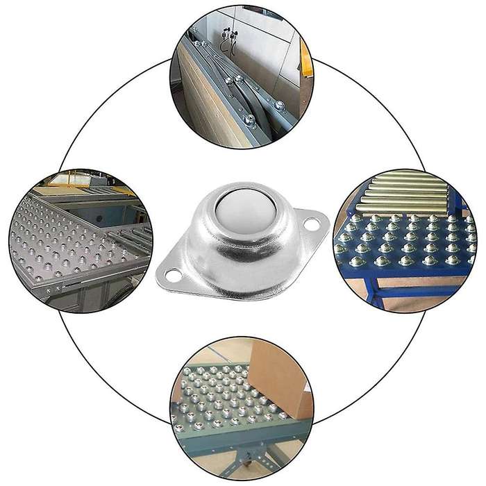 8 Pcs 5/8 Inch Roller Ball Transfer Bearings for Furniture Wheelchair