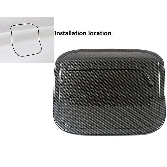For Ford Evos 2022 Carbon Fiber Abs Car Exterior Fuel Tank Cap Cover