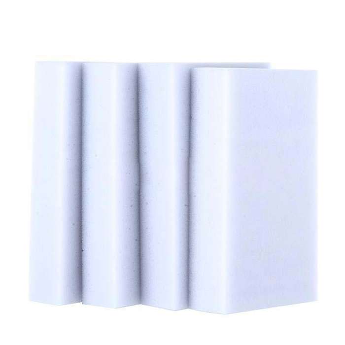 100pcs Eraser Foam Cleaner Magic Sponge Multi-functional White