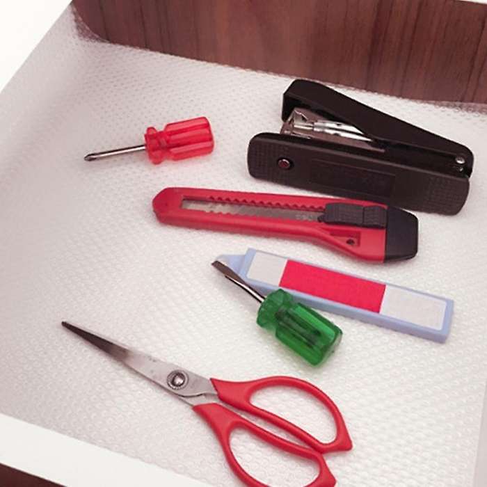 Clear Drawer Liner Kitchen Cabinet Table Protector Non Slip 30x150cm