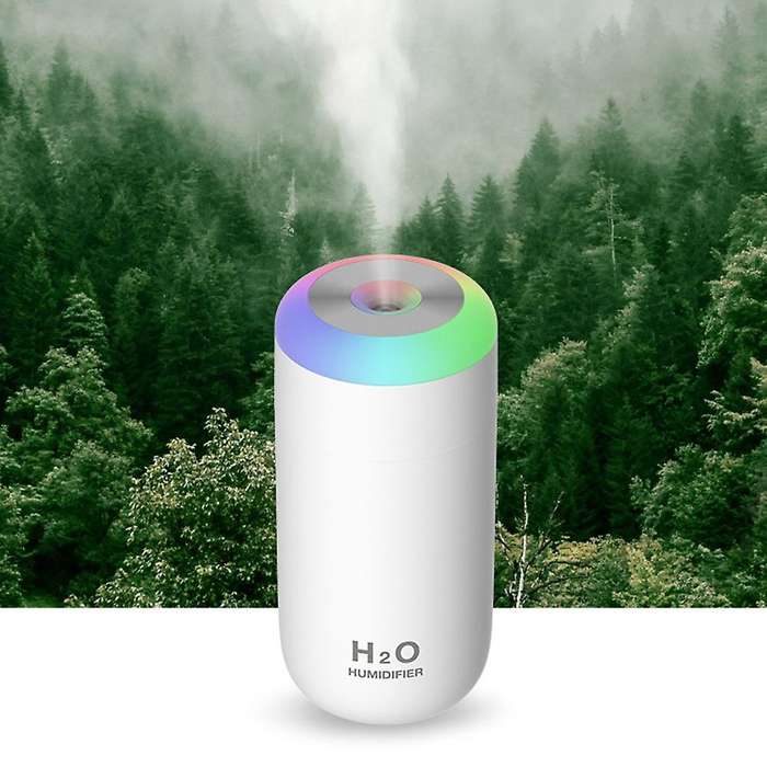 350ml Large Capacity Air Humidifier Rechargeable Mist Diffuser,pink