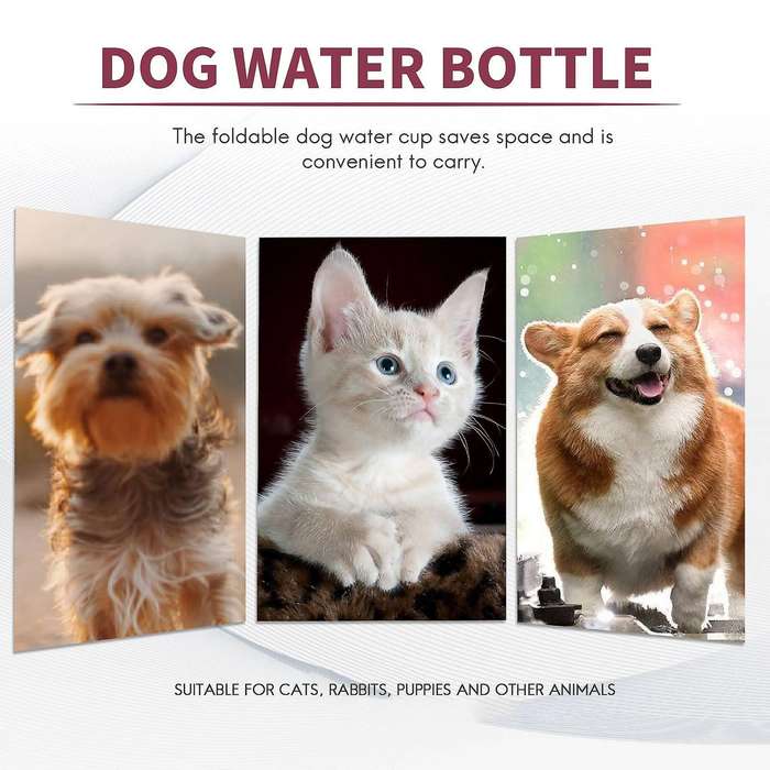 Dog Water Bottle, Dog Travel Water Bottle, Pet Water Bottle for Dog
