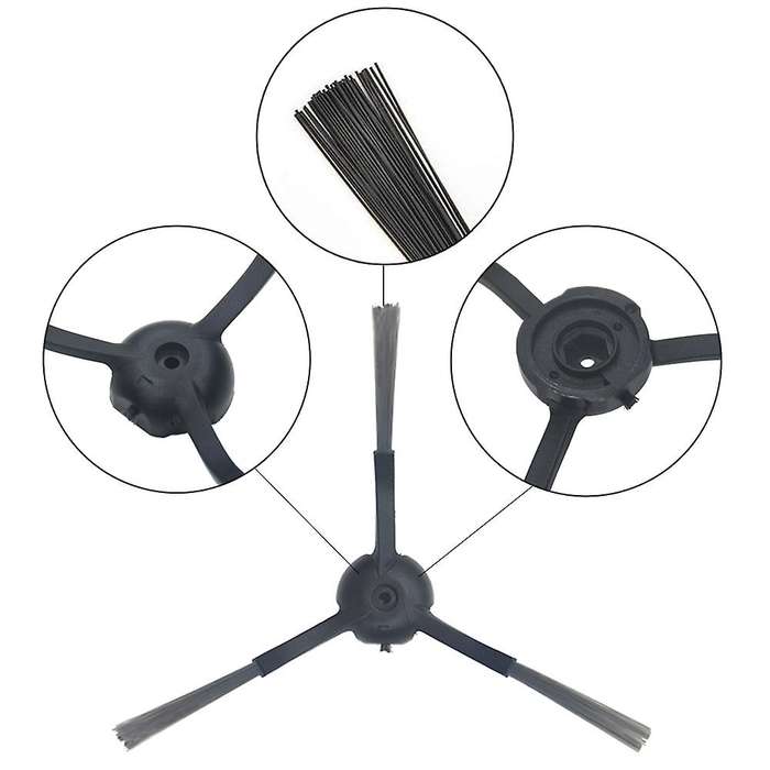 8 Pair Side Brush for Xiaomi Roidmi Eve Plus Robot Vacuum Cleaner