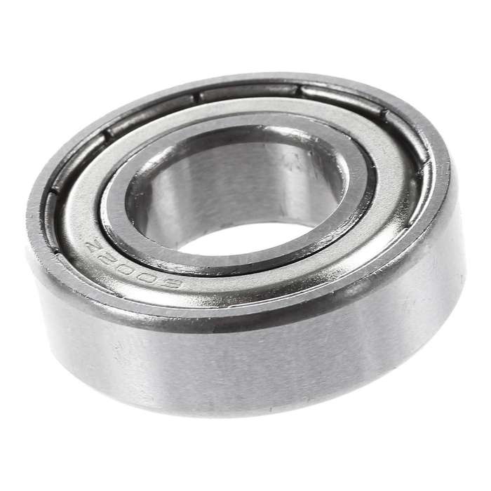 6002z 15 X 32 X 9 Mm Shielded Metal Ball Bearings 10 Pcs, Silver