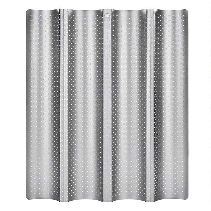 Perforated Pan 15 X 13 Inches Wave Baking Mold,nonstick