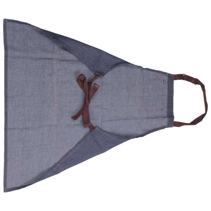 Aprons Cowboy Simple Antifouling Uniform Unisex Denim Aprons