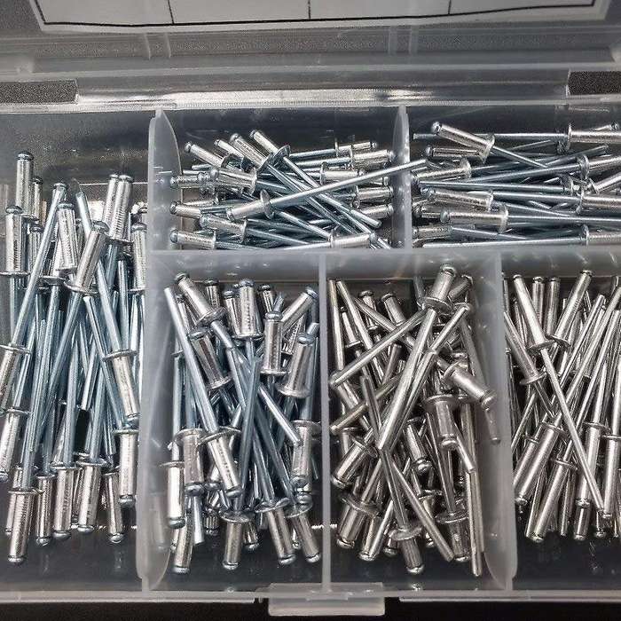 180pcs Nail Decoration Aluminium Blind Rivet Rivet Kits for Furniture