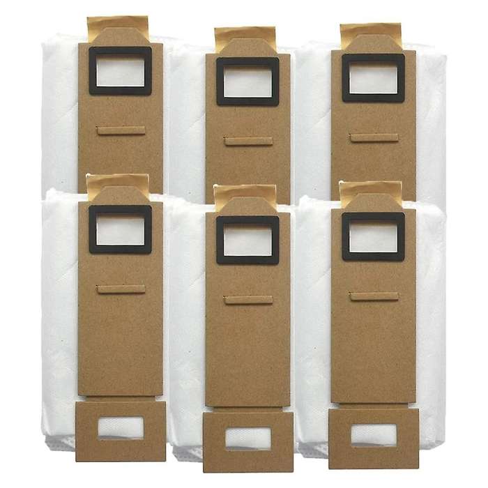 Suitable for Roborock S7 T7s T7 Plus Robot Vacuum 6 Pieces Dust Bag