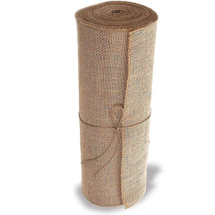 Burlap Doily Roll-30cmx275cm. Anti-slip Blanket with Edge Design