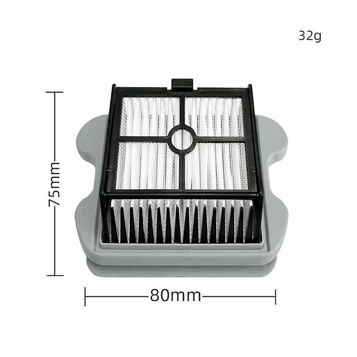 For Roborock U10 Detachable Roller Brush Washable Filter Parts