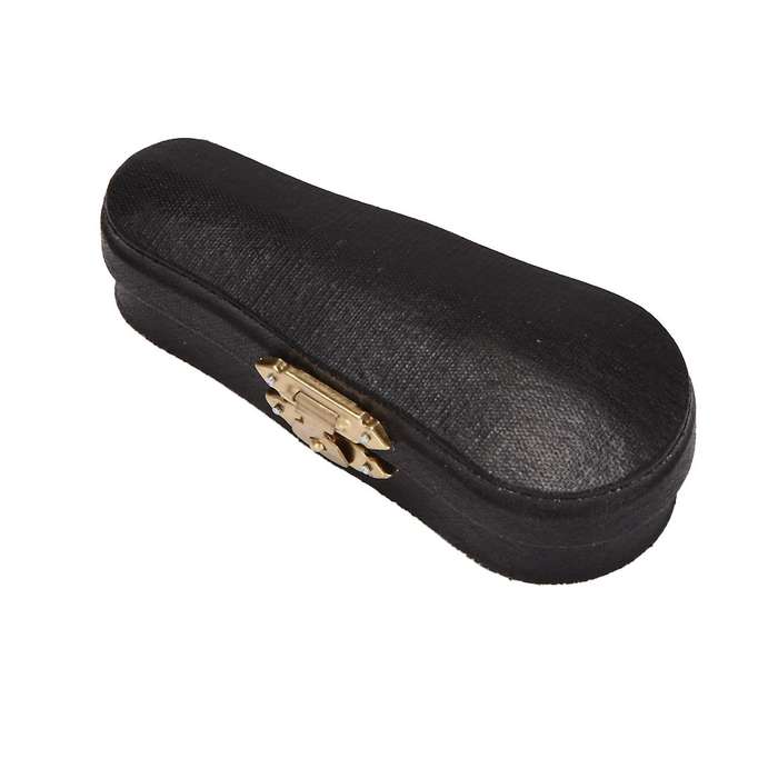 Violin Music Instrument Miniature Replica with Case, 10x3.5cm