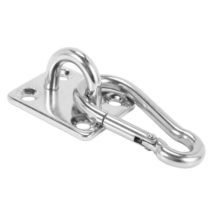 4 Sets Of Suspended Wall Mount U-shaped Hooks Stainless Steel Heavy