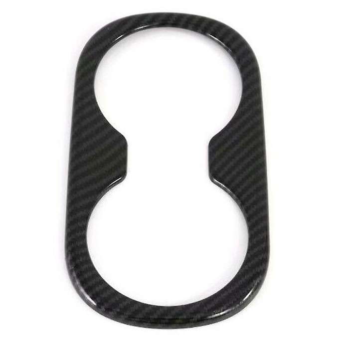 For Toyota Prius 2019 2020 Carbon Fibre Rear Seat Water Cup Cover