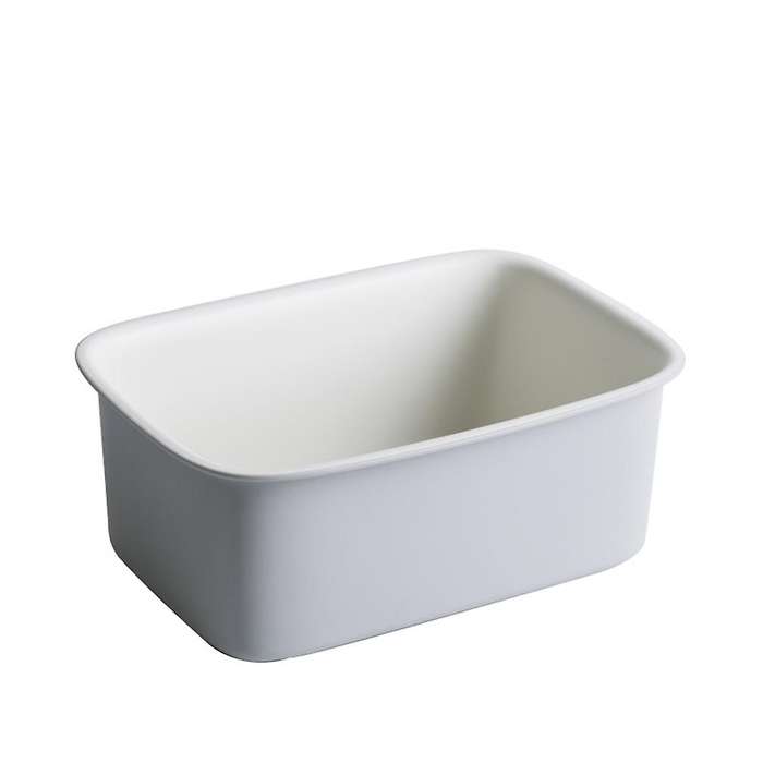 Desktop Storage Basket Stationery and Books Snacks Basket(gray)