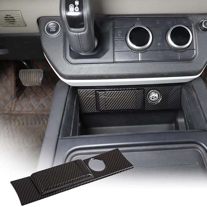 For Land Rover Defender 2020-2022 Car Center Console Usb, Carbon