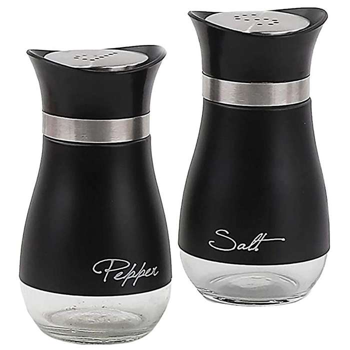 2pcs Seasoning Bottle Kitchen Barbecue Tools Chili Msg Salt Pot