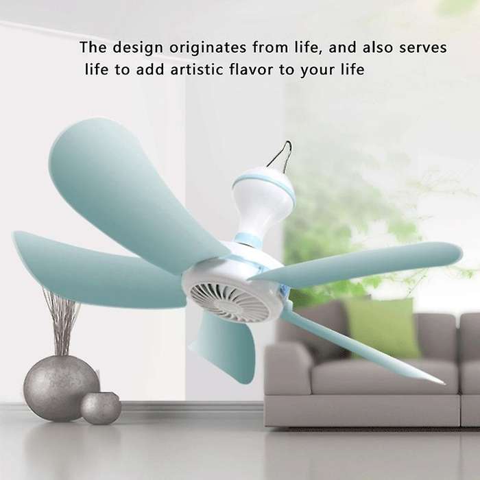 5 Ceiling Fans Silent 400mm Energy-saving High-volume Electric Fan Us Plug