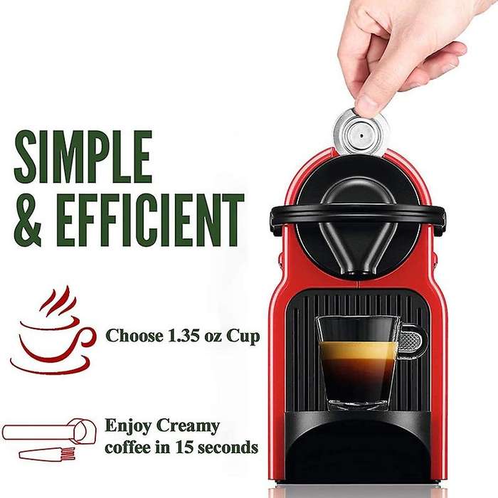 Reusable Nespresso Pod Espresso Coffee Pod Stainless Steel Capsules