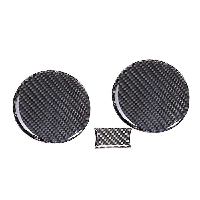 Soft Carbon Fiber Water Cup Holder Mat Cover for Honda Civic 2022