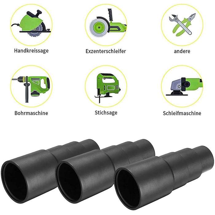 6 Pieces Vacuum Cleaner Adapter, Universal Vacuum Cleaner Adapter