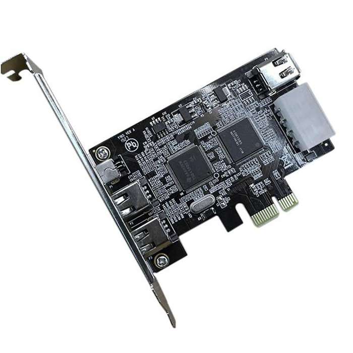 Pci-e 1x Ieee 1394a 4 Port(3+1) Firewire Card Adapter for Desktop