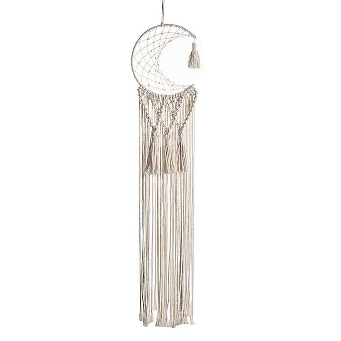 Handmade Dream Catcher Teen Girls Room Decor Bohemian Gifts Moon