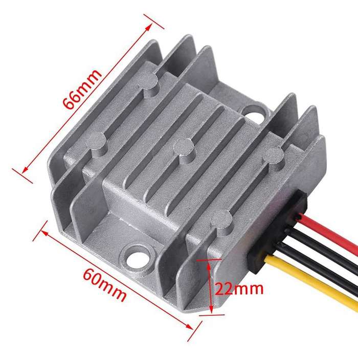 Automotive Dc-dc Voltage Converter Step-down 12v 24v to 5v 5a 25w