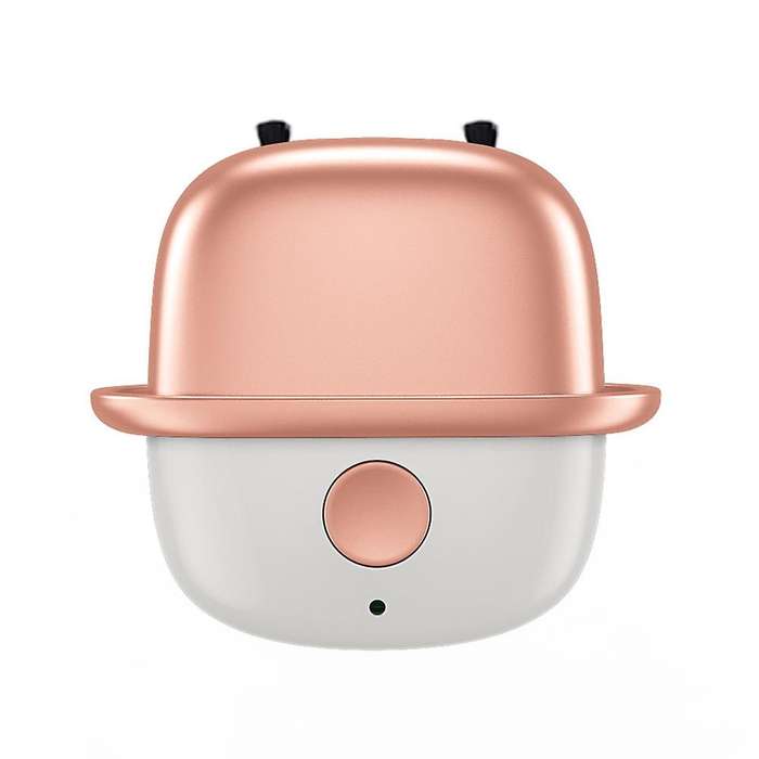 Personal Wearable Air Purifier Necklace 50 Million Portable White