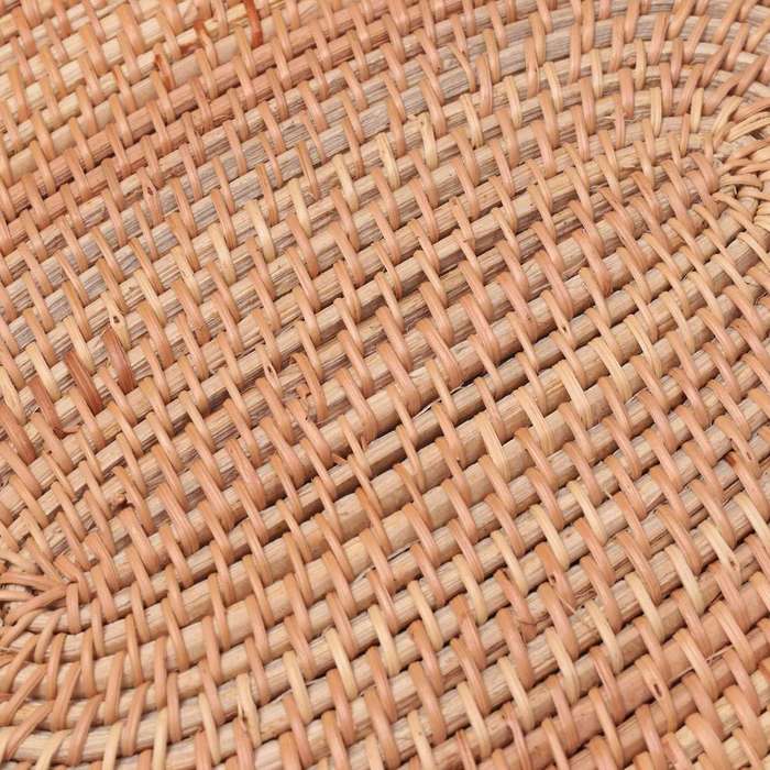 Oval Rattan Placemat,hand-woven,for Dining Room, Kitchen,living Room