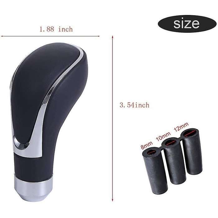 Leather Gear Stick Shift Knob, for Most Manual Transmissions