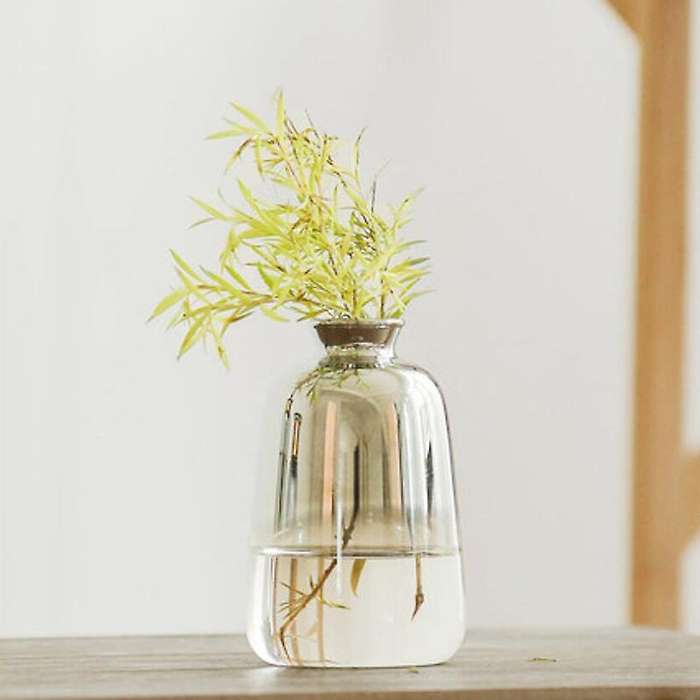 Nordic Silver Glass Vase Nordic Electroplated Flower Vases (9x14cm)