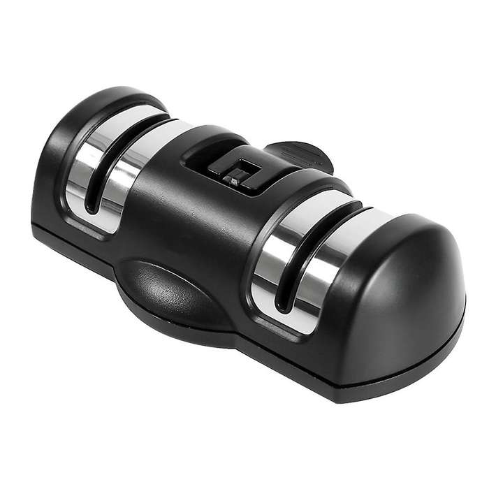 Knife Sharpener, Manual Kitchen Knife Sharpener with Suction Cup