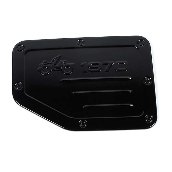 Car Fuel Filler Tank Cover for Suzuki Jimny Jb64 Jb74, Black