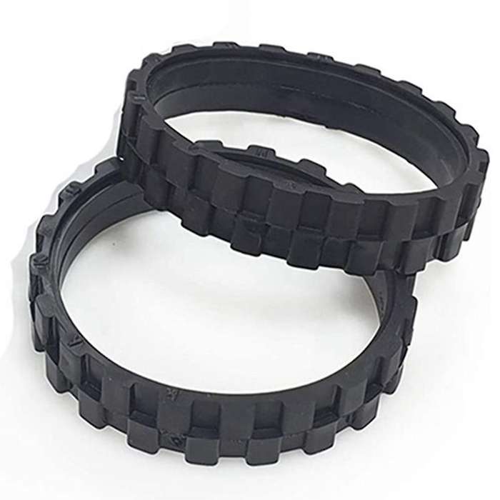 12pcs Tire Skin for Irobot Roomba Wheels Series 500, 600, 700, 800