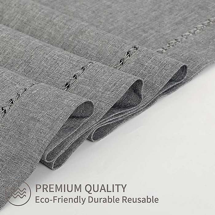 Table Runner for Everyday Dining Wedding Holiday Home Decor Gray