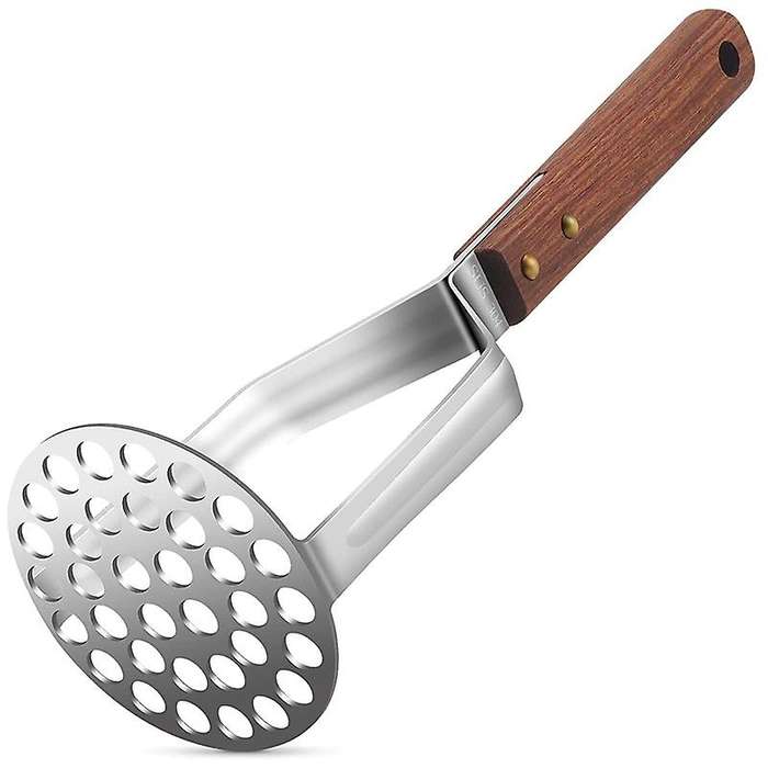 Potato Masher Stainless Steel Heavy Duty Strong Anti-slip