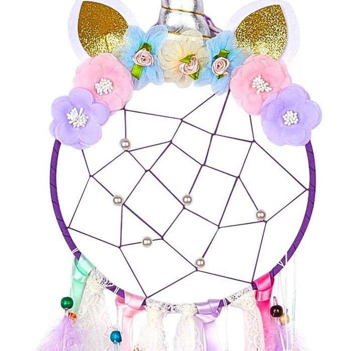 Children's Dream Catcher Feather Wall Decoration Girl Bedroom
