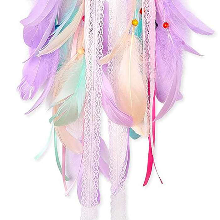 Children's Dream Catcher Feather Wall Decoration Girl Bedroom