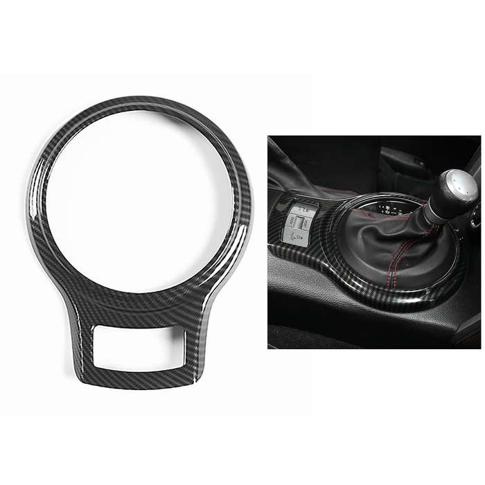 Auto Carbon Fiber Central Gear Panel for Toyota 86/subaru Brz 2012