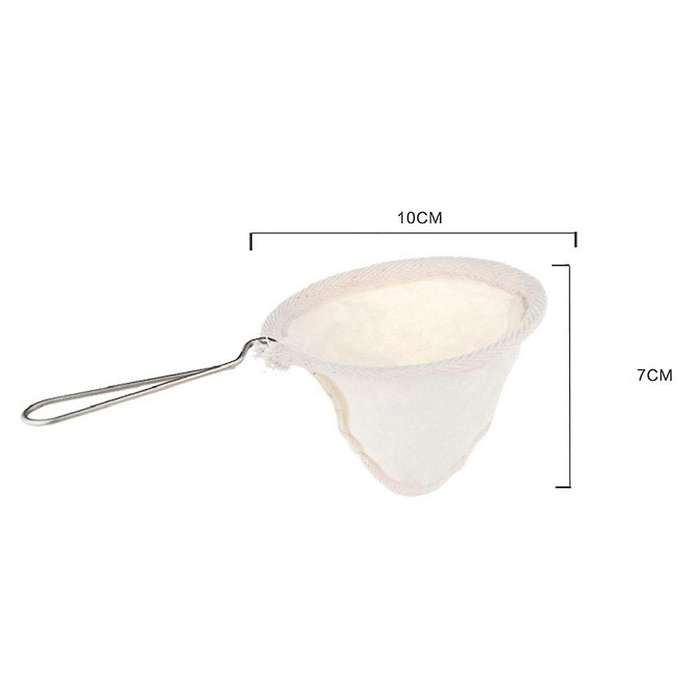 Coffee Filter Bag Reusable Hand-pushed Coffee Filter Bag Filter-6pcs
