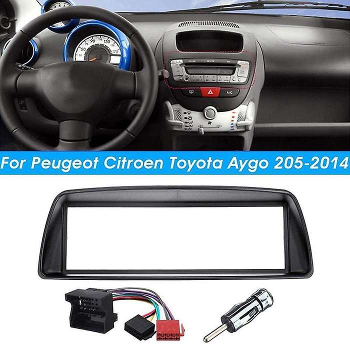 Car Radio Fascia Panel Cover for Citroen C1 Toyota Aygo Peugeot 107