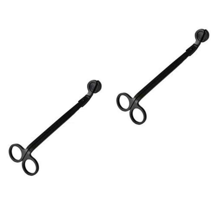 Candle Wick Trimmer Scissor for Trim Wick to Burn Equally (black)