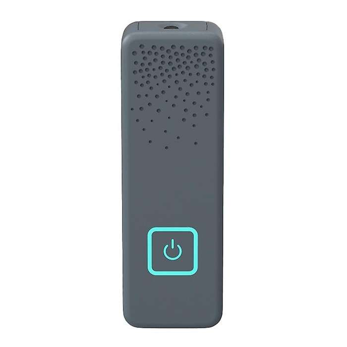 Usb Portable Wearable Personal Air Purifier Black for Car Home