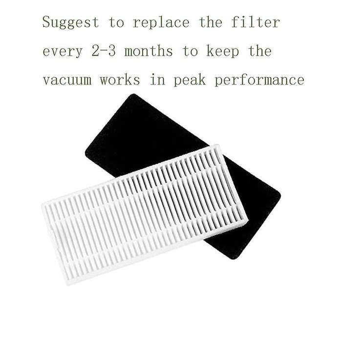 20pcs for Ecovacs Deebot N79 N79s Main Brush Filter Side Brush Kit