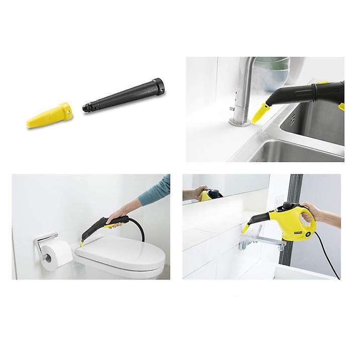 Power Nozzle with Extension for Karcher Steam Cleaner Red