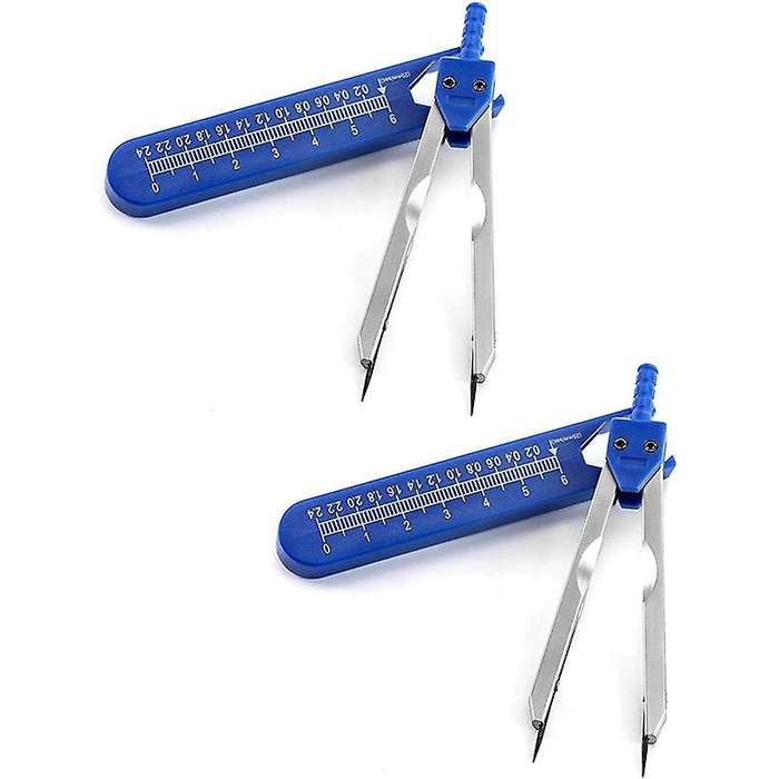 Ekg Ecg Caliper Electrocardiogram Divider, 2 Pack for Drafting