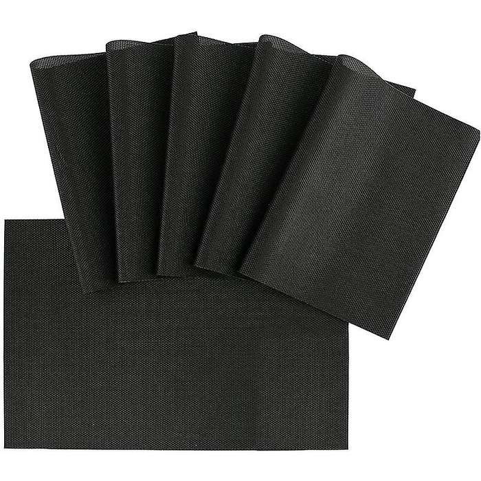 Black Halloween Placemats Halloween Place Mat Set Of 6 Easy to Clean